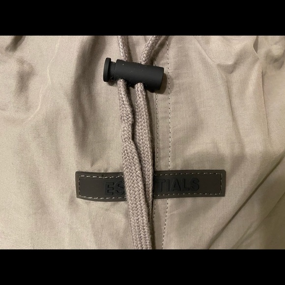 Fear Of God Essentials Taupe Volley Shorts SS21 - Picture 5 of 5